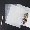 Koqye Letter Size 11 Hole Discbound Dividers 8-Tab Plastic Binder