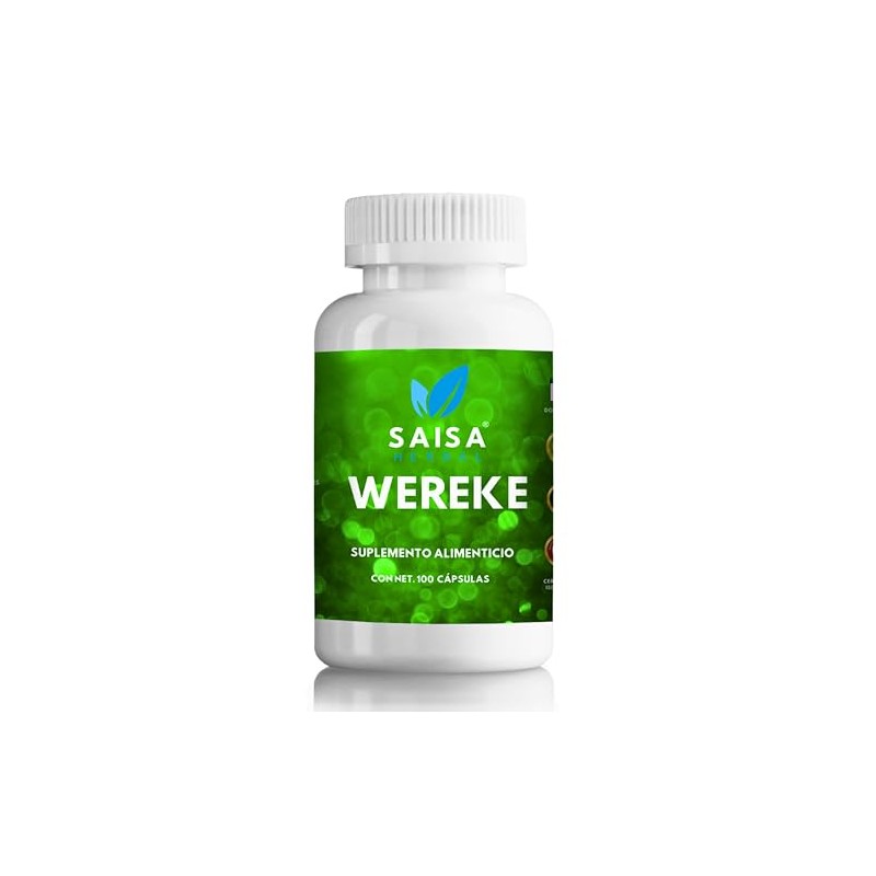 Wereke 100 Puro 100 Cpsulas de 400 mg Control de