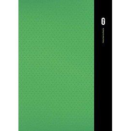 Rheita Diorama 955-17GN Notepad with Nub Embossing A5 Squared 80 Sheets 80 g/m² Green