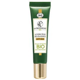 La Provençale - Anti-Ageing Eye Care - Certified Organic Eye Care - Organic Olive Oil AOC Provence - For All Skin Types, Including Sensitive Skin - 15 ml