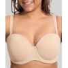 DELIMIRA Women's Underwire Contour Multiway Full Coverage Strapless Bra Plus