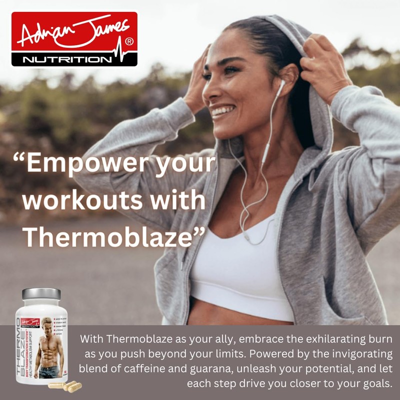 Adrian James Nutrition - Thermoblaze (2 Pack) for Men &