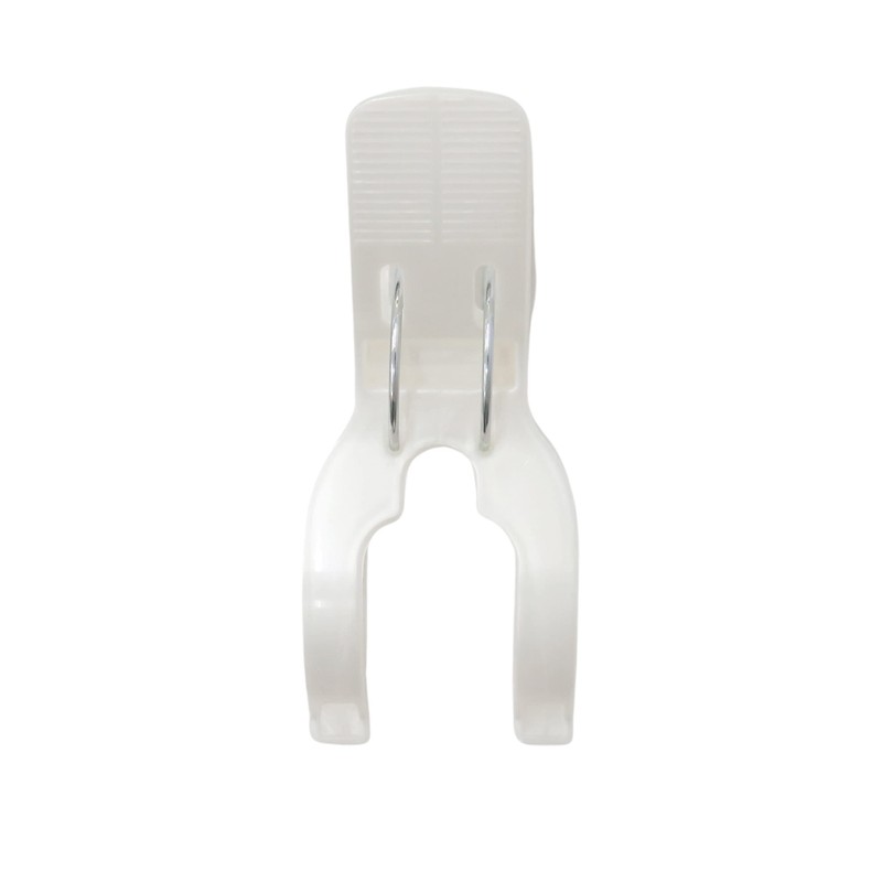 Towa Sangyo Neosul Double Spring Clothespins Wide Rod Pinch White/Blue