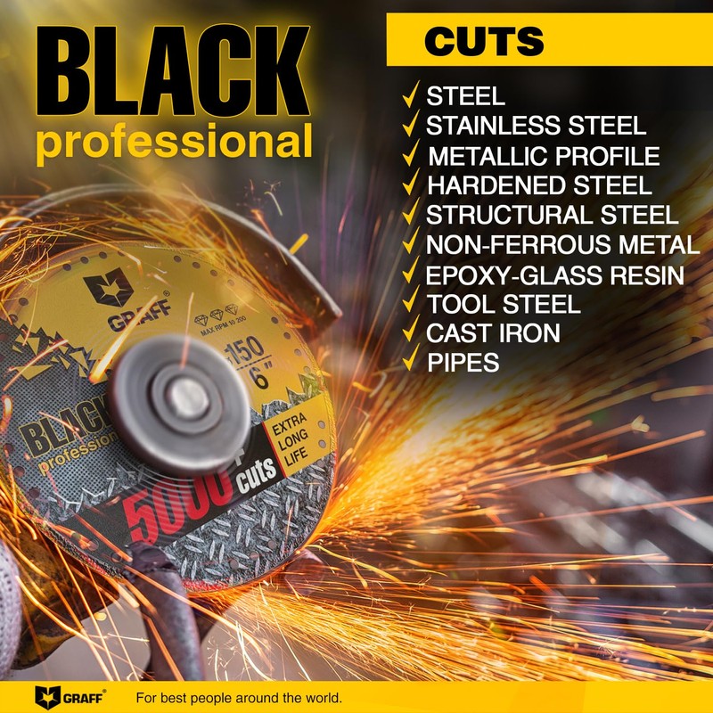 6 Inch Diamond Metal Cutting Disc for Angle Grinder —