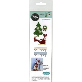 Sizzix B07G84S3SS Christmas Embellishments by Lori Whitlock