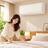 Air Conditioner Cover for Wall-Mounted AC – Washable Plush Dust