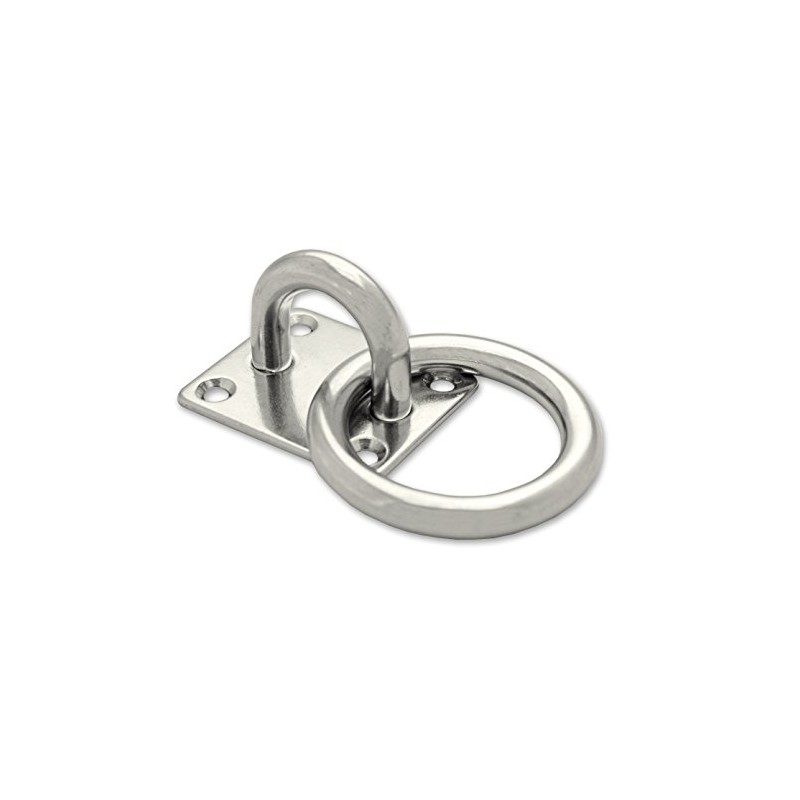 Docks gmar69 Platinum Ring Square with Wire Loose Ring –