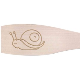 Large 'Happy Snail' Wooden Cooking Spatula (SA00021650)