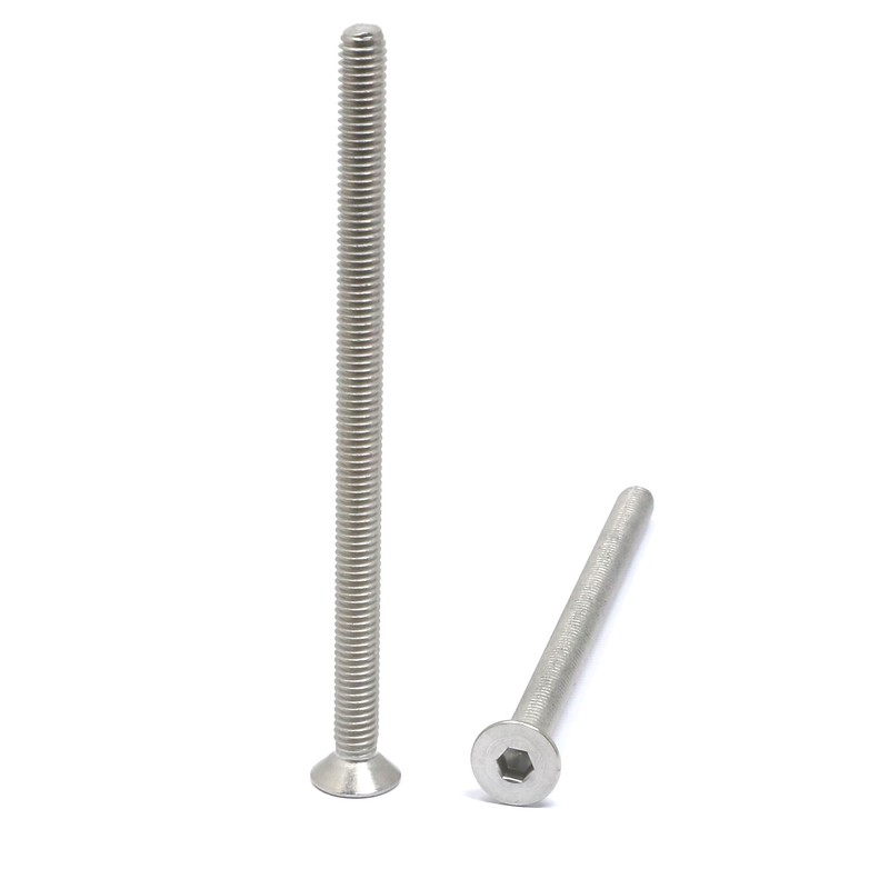 iexcell 10 Pcs M6 x 100mm Thread Pitch 1 mm