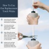 Airy Abode Replacement Lantern Wicks for Tiki Torches Set of