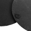 FUNSUEI 8 Pack 7.8 Inches Black Slate Cheese Board, Natural