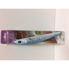 Samurai 6.5" 1.5oz AX6883 Top water Long Shot lure 2/0 treble hooks (Blue Bass)