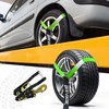 Bolvixor 4 Pack Car Tie Down Straps for Trailers -