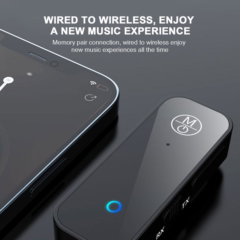 Bluetooth 5.1 Sound Receiver Transmitter 2 in 1 Noise Reduction