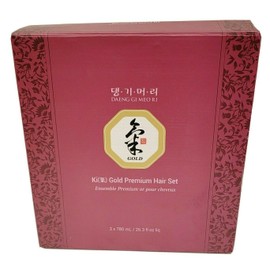 Daeng Gi Meo Ri Ki 2-Gold Shampoo & 1-Treatment Hair Care Set Premium 3-Pack New