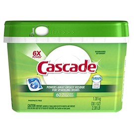 Cascade ActionPacs, Dishwasher Detergent Pods, Fresh Scent, 60 count