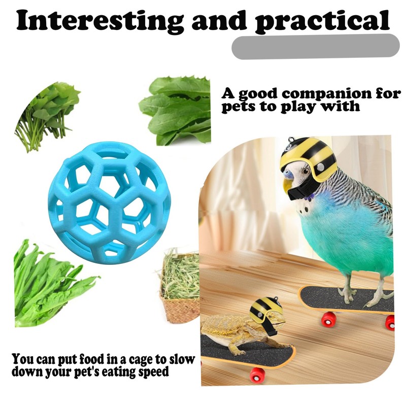 ZKFSIE Tortoise Toys, Tortoise Enrichment Toys with Skateboard and Treat