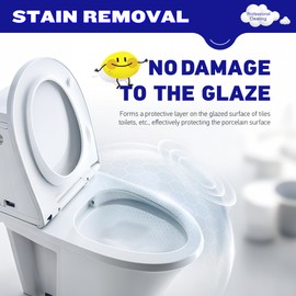 Cybertransfor 18 FL.Oz Lemon Mousse Toilet Spray for Poop, Poop Spray for Toilet, Bathroom Odor Eliminator