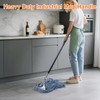 KeFanta 60" Metal Mop Handle Commercial Heavy Duty, Quick Change