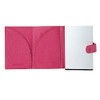 Samsonite Premium Aluminum Slide-Up Wallet RFID and NFC Protection, Pink