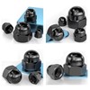 SCXCLY 25pcs Acorn Cap Nuts, M6 Thread Dia Acorn Cap