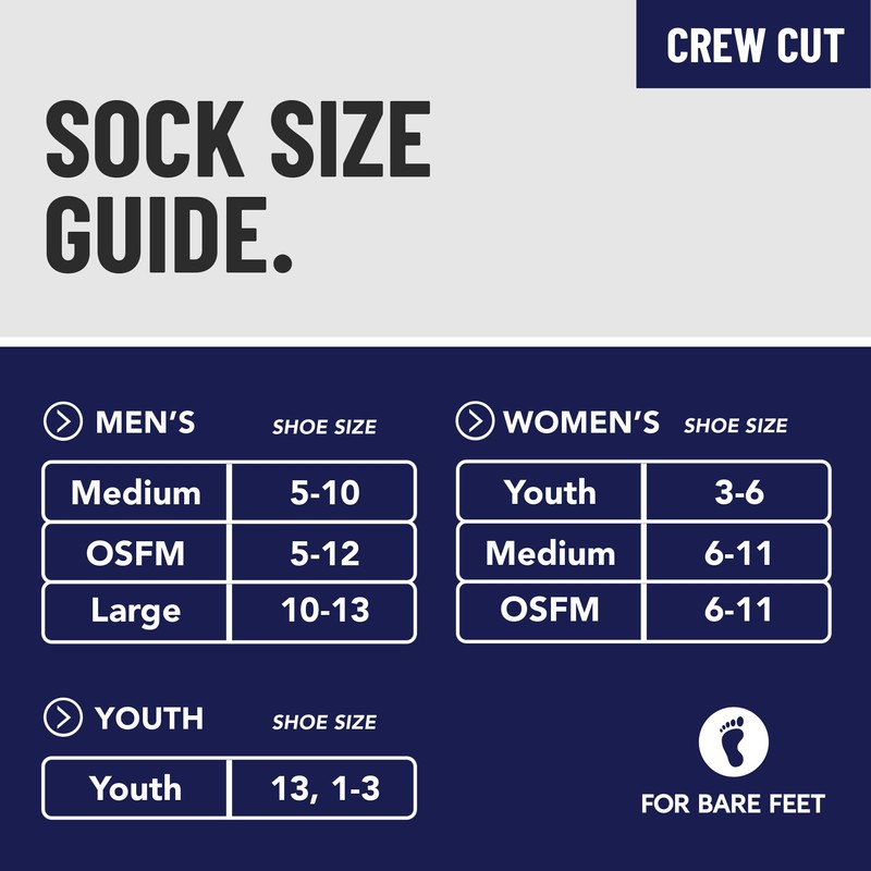 For Bare Feet PARTY ANIMALS Party Time Crew Sock Team