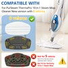 LINNIW 6 Pack Replacement Steam Mop Pads Compatible for PurSteam