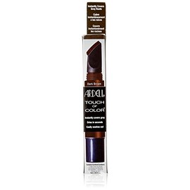Ardell Touch Of Color Instant Gray Root Cover Applicator Brush - Dark Brown by Ardell