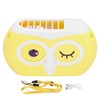 Aromatherapy Small Fan Originality Owl Cartoon Pattern Desktop Fan for