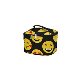 Emoji Faces Print NGIL Cosmetic Case