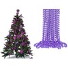 UKDD® 10m Long Christmas Bead Chain - Christmas Shiny Bead