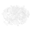 PATIKIL 3mm ID Rubber End Caps, 100Pcs Round Tube Bolt
