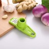 HG HGROPE Vegetable Cutter-Stainless Steel Multifunction Pressing Garlic, Green