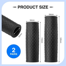 Grips for Segway Ninebot, Handlebar Grip Replacement for Ninebot G30 Max, Grips for E Scooter Segway Ninebot G30 Max (Black)