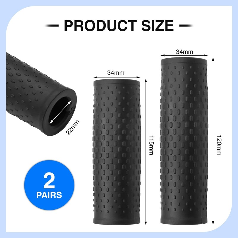 Grips for Segway Ninebot, Handlebar Grip Replacement for Ninebot G30