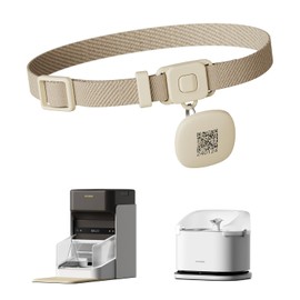 PETLIBRO Upgraded RFID Collar Tag for One RFID Automatic Cat Feeder PLAF301 and Smart App Monitoring Multi Cats Water Fountain PLWF305, Lightweight and Compact Collar Sensor with Snap Release Design