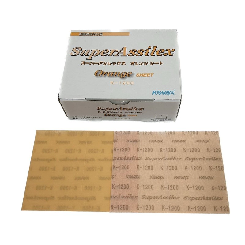 KOVAX Super Asylex Orange Sheet, 6.7 x 5.1 inches (170