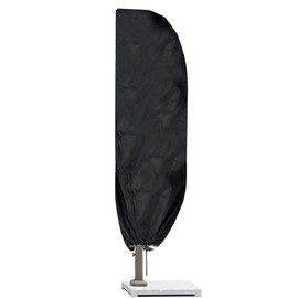 Garden Parasol Cover Waterproof Garden Umbrella Cover Cantilever Parasol Cover Patio Umbrella Cover, Adjustable Drawstring, Oxford 210D Silver Coated Waterproof Fabric