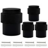 SANATO Black Cylindrical Floor Mounted Stainless Steel 304 Door Stop