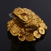 Feng Shui Money Frog, Lucky Money Toad Decorations,Ideal for Attracting
