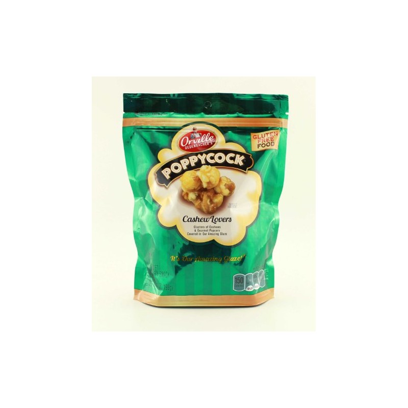 Poppycock, Cashew Lovers 7 Oz (Pack of 3)