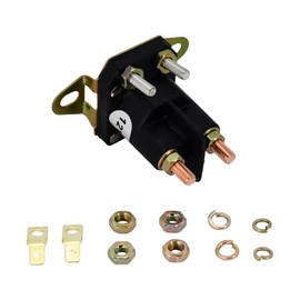 Notonmek MIU12537 12V Starter Solenoid 782-1221-210-22 Compatible with John Deere Tractor S240 X300 X304 X305 X310 X320 X380 X384 X390 X394 FS600V FS651V Compatible with Toro 884-1221-210-02
