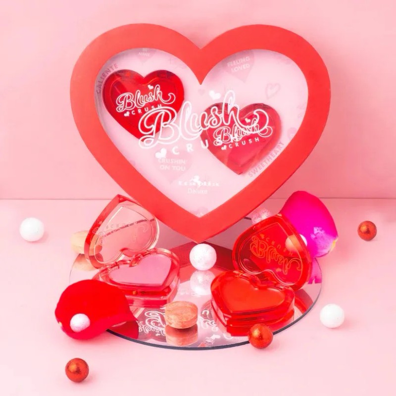 Rubor En Crema Set Dúo Italia Deluxe Labios Y Mejilla