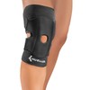 Mueller Adjustable Knee Support, Open Patella, Black, OSFM