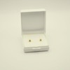 V&F Women's Ball Stud Earrings 18 Carat 750 Yellow Gold