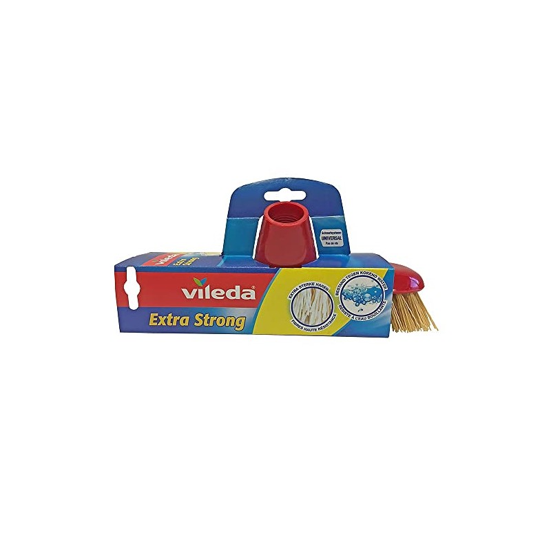 Vileda 106999 Extra Strong Scrubbing Brush Broom