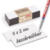 Magstick® Magstick® Magnetic Labels 5 x 2 cm White Magnetic