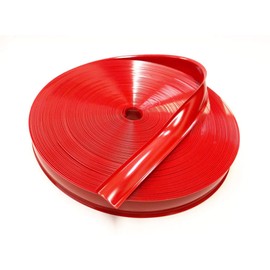 Red Vinyl 7/8" Insert Molding Trim Screw Cover RV Camper Travel Trailer (50 ft, Red)