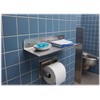 Heavy-Duty 16ga Brushed 304 Stainless Steel 4" x 10" Bathroom
