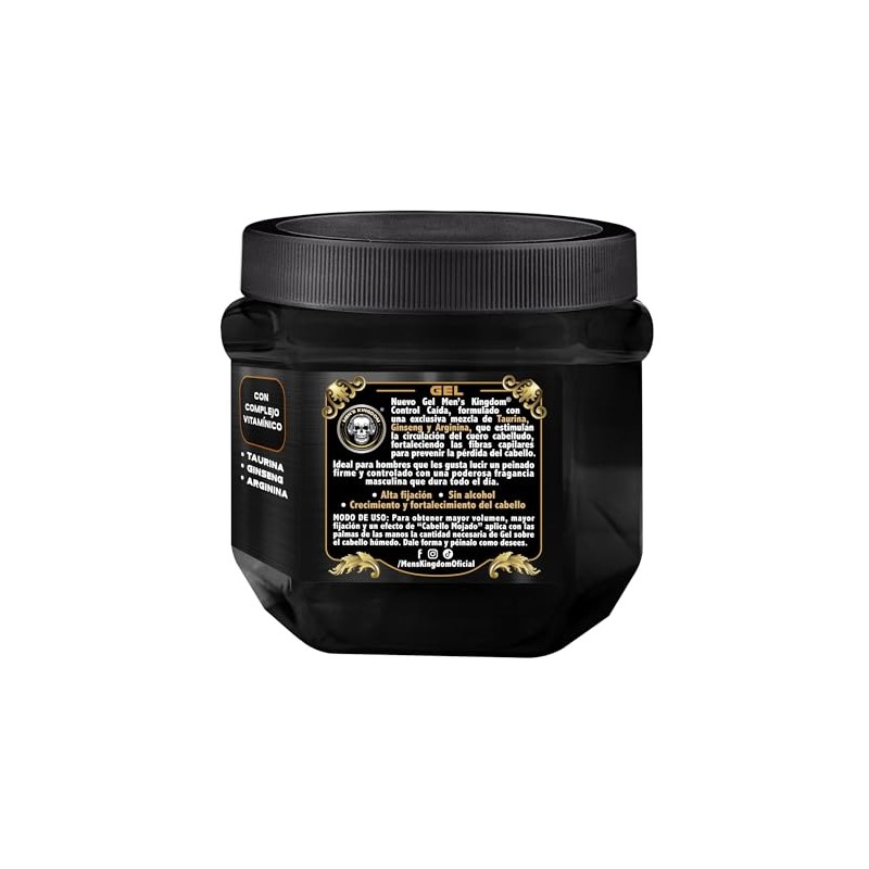 Men's Kingdom® by Aqua Net® Gel para Cabello Control Caída